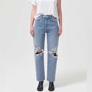 Agolde 90s Loose Fit Distressed Jean Size 25